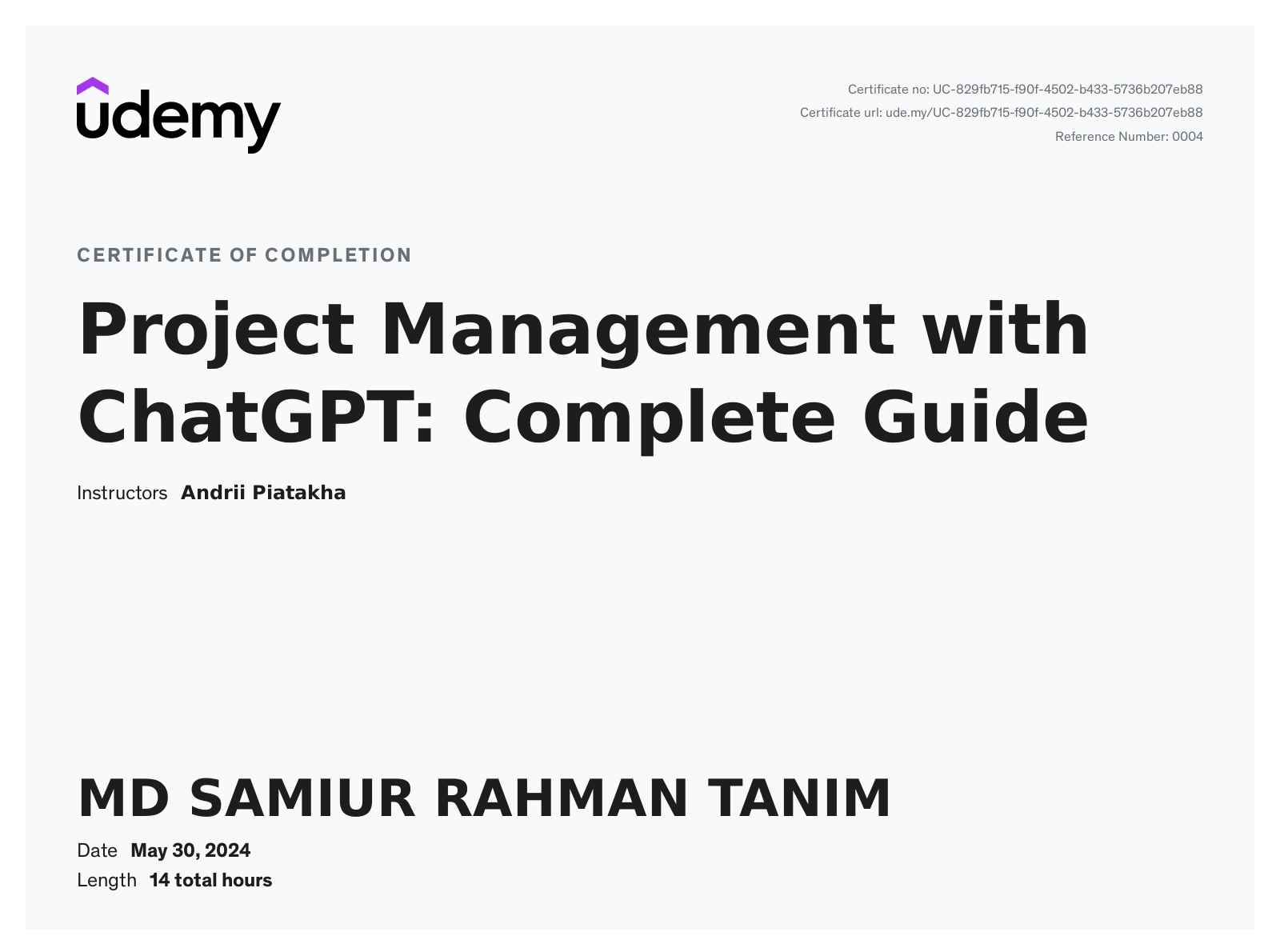 Project Management with ChatGPT: Complete Guide Certification
