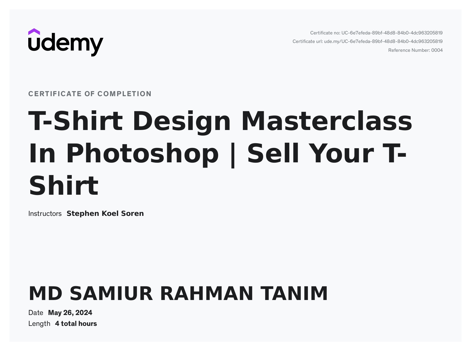 T-Shirt Design Masterclass In Photoshop | Sell Your T-Shirt Certification